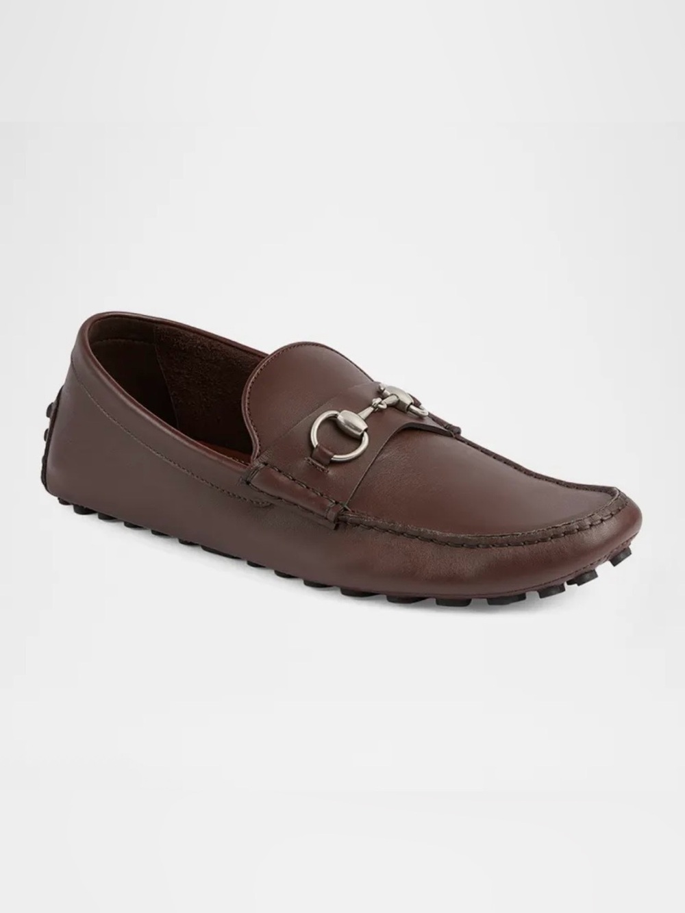Gucci Byorn Horsebit Leather Drivers